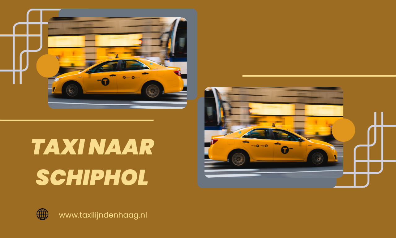 Taxi naar Schiphol: ontspannen en comfortabel onderweg naar uw vlucht