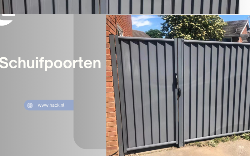 De Ultieme Gids voor Schuifpoorten: Vind de Beste Schuifpoorten op Hack.nl